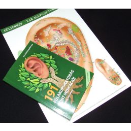   Fülakupunktúrás kézikönyv (2. kiadás) és Fülakupunktúrás Térkép (A4)